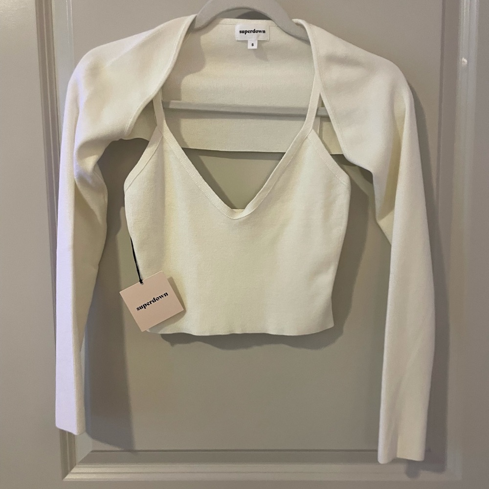 Superdown Remi shrug set
